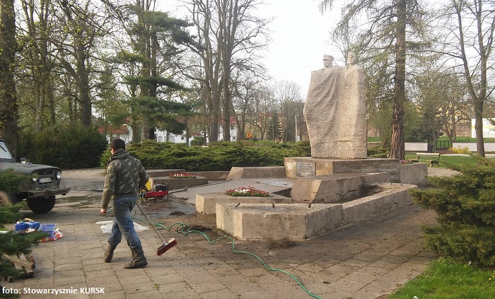 Trwa remont pomnika II Armii Wojska Polskiego w Strzelcach Kraj |video|