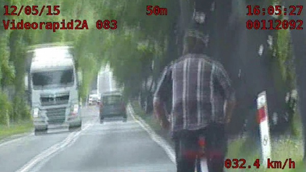 KPP Strzelce: Rowerem z ponad 3 promilami! [VIDEO]