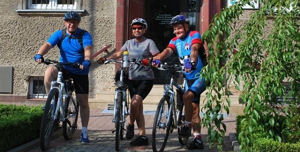 Senator Helena Hatka odwiedziła naszą gminę, tym razem na rowerze....