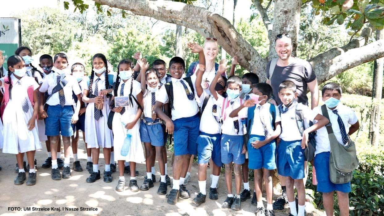 Strzelce Krajeńskie na Sri Lance - Magda i Marek Kionowie odwiedzili Azję
