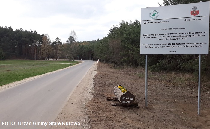 Droga Stare Kurowo - Rokitno oficjalnie otwarta. Mieszkańcy i leśnicy zadowoleni...  | FOTO