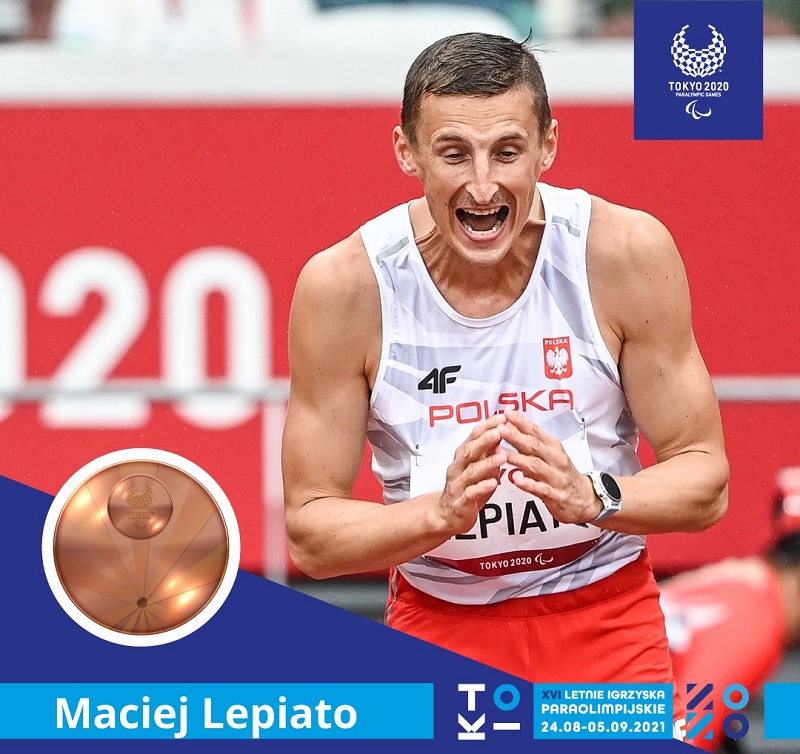 Maciej Lepiato z brązowym medalem na igrzyskach w Tokio.