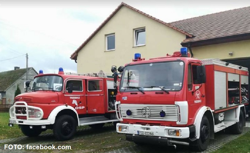 Prezent dla strażaków - Nowy wóz strażacki dla OSP TRZEBICZ