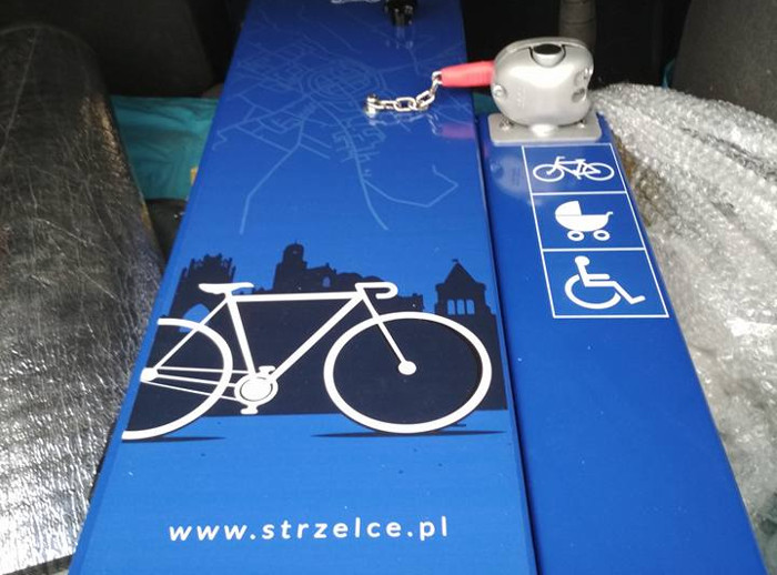 W Strzelcach pojawiła się samoobsługowa stacja naprawy rowerów [FOTO]