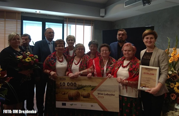 Trzebicz nagrodzony w konkursie 'Najpiękniejsza Wieś Lubuska'